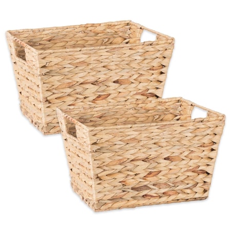 Made4Mansions Medium Water Hyacinth Basket - Set of 2 MA2567473